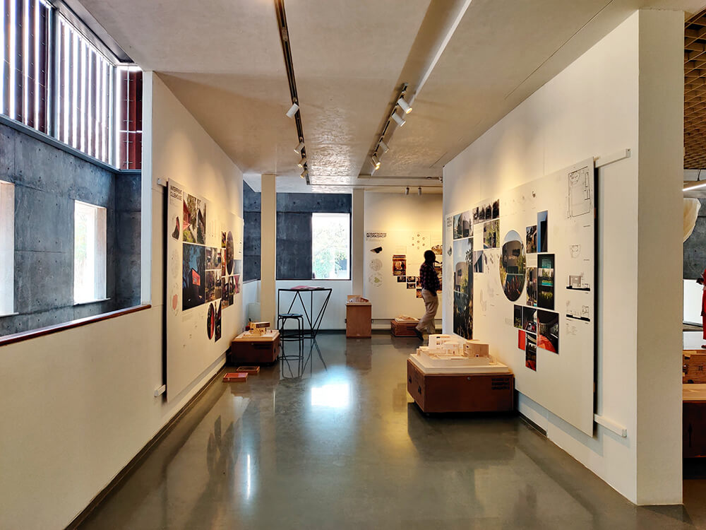Making of a Place | CEPT Library Exhibition  photo